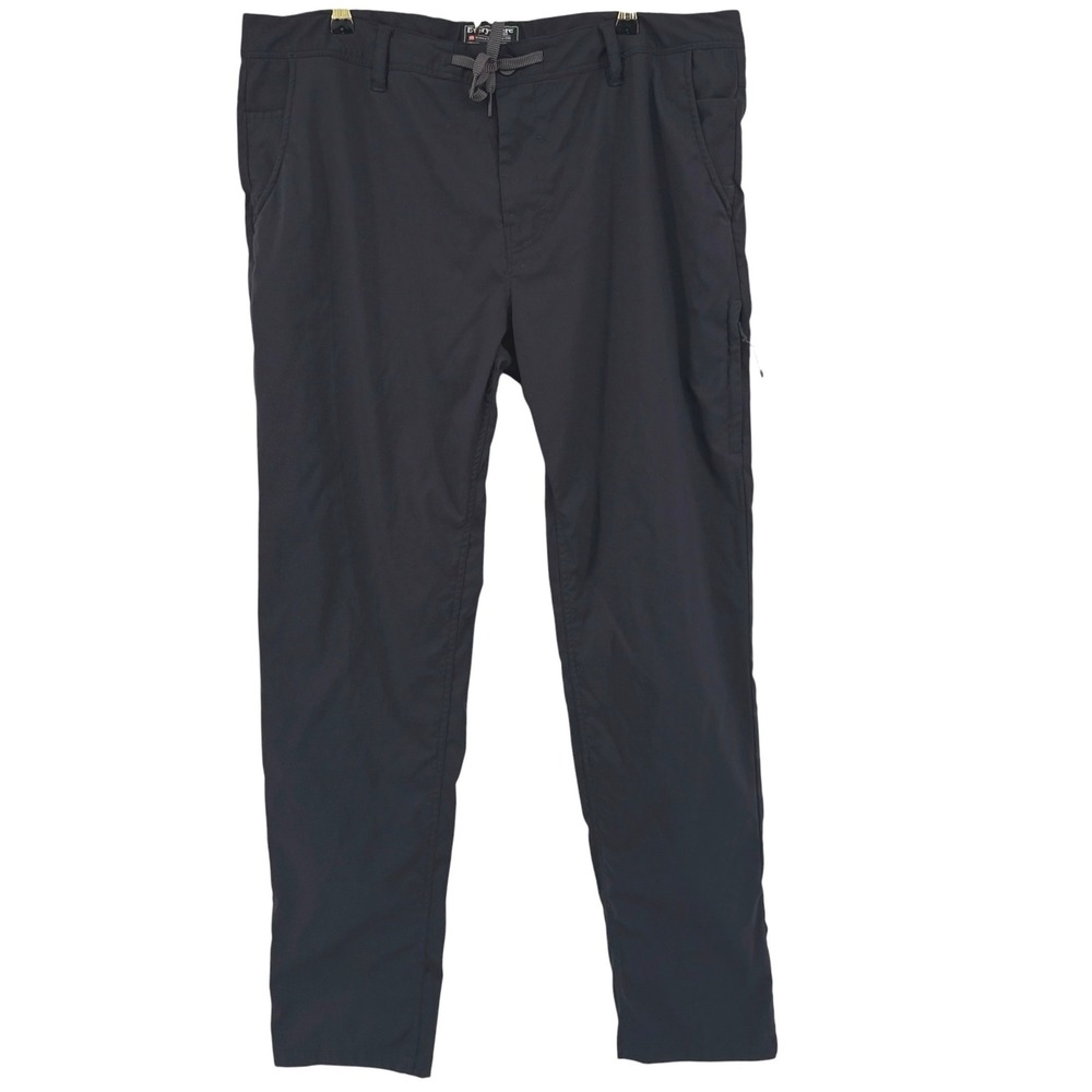 686 Everywhere Pant Slim Fit Black Technical Apparel Mens W38 L34 (40"x33.5")